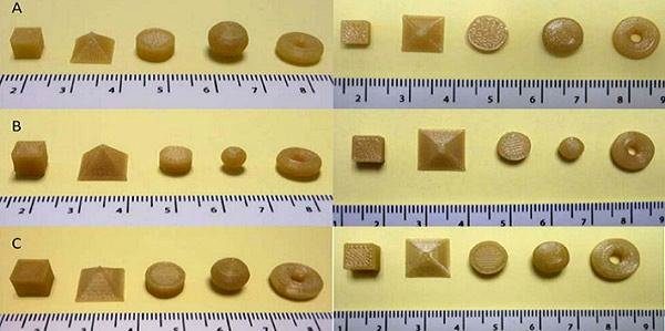3Д-печатные таблетки высвобождают лекарственное средство в точных количествах