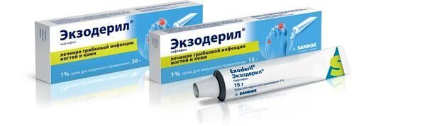Экзодерил (Exoderil) – препарат для местного лечения грибковых инфекций (микозов).