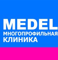 логотип МЕДЕЛ на Адоратского