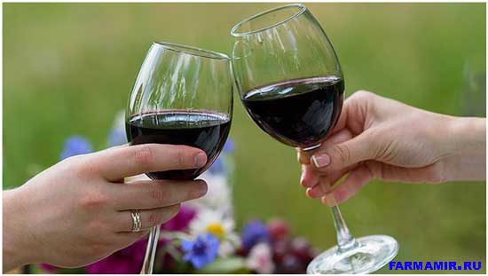 Исследование о пользе красного вина для сердечно-сосудистое системы