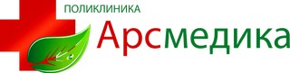 логотип Арс Медика на Московском (правое крыло)