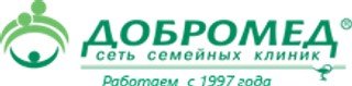 логотип Добромед на Речном вокзале